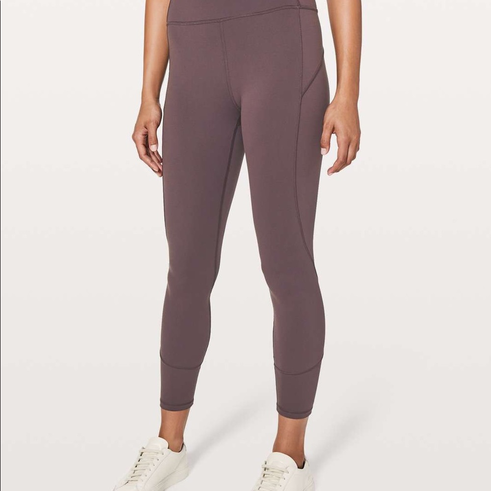 Lululemon In Movement 7/8 Tight 25” Mauve 4